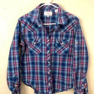 Panhandle Western Plaid Shirt